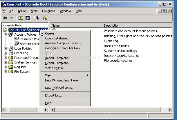security-configuration-analysis